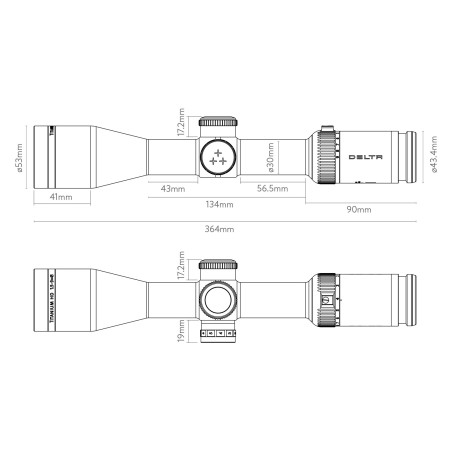 Delta Titanium HD 1,5-9x45 4A – luneta