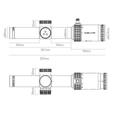 Delta Stryker HD 1-6x24 DGMR – luneta biegowa
