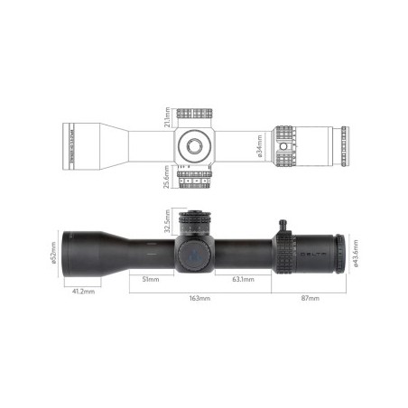 Delta Stryker HD 3,5-21x44 DLR-1 – luneta