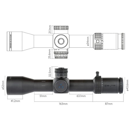 Delta Stryker HD 3,5-21x44 DLR-3 – luneta