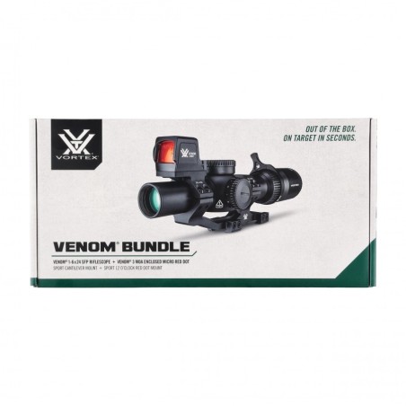 Vortex Venom 1-6x24 + kolimator – zestaw optyczny