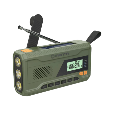MANTA RDI401G – radio solarne