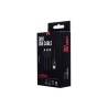 Maxlife kabel 3w1 USB 1 m nylonowy szary