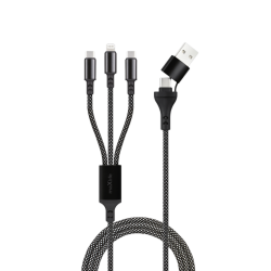 Maxlife ALLin1 USB USB-C Lightning 66 W – kabel
