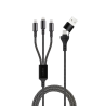 Maxlife ALLin1 USB USB-C Lightning 66 W – kabel