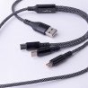 Maxlife ALLin1 USB USB-C Lightning 66 W – kabel