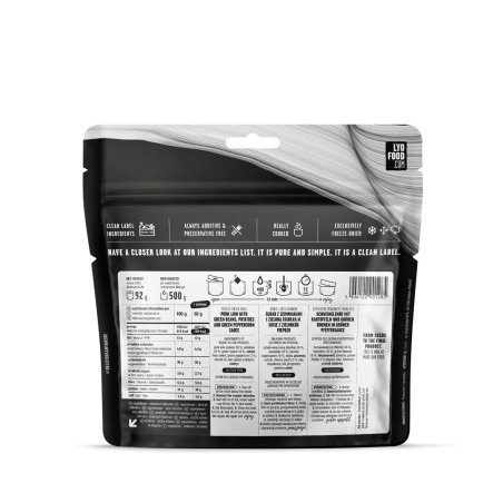 Schab w zielonym pieprzu LYOFOOD 91 g/500 g