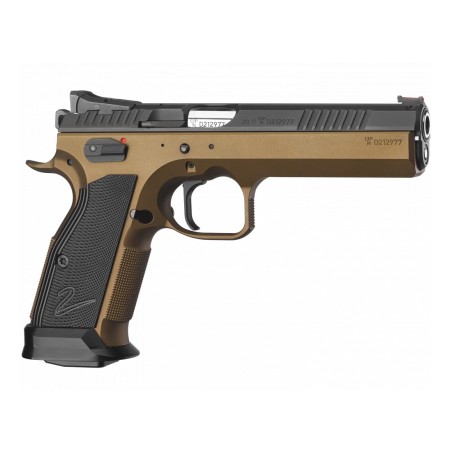 CZ TS2 Deep Bronze 9x19 - Profesjonalny Pistolet Sportowy