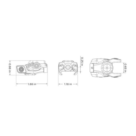 копія Holosun - Laserowy wskaźnik celu RML-RD - Czerwony