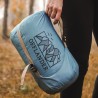 Offlander ponczo grube z ogrzewaczem błękitne