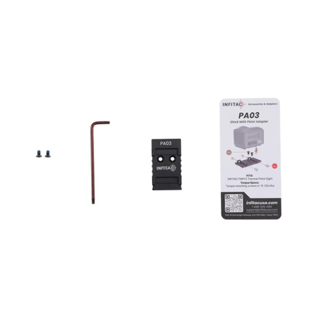 INFITAC PA03 – adapter pistoletowy Glock MOS