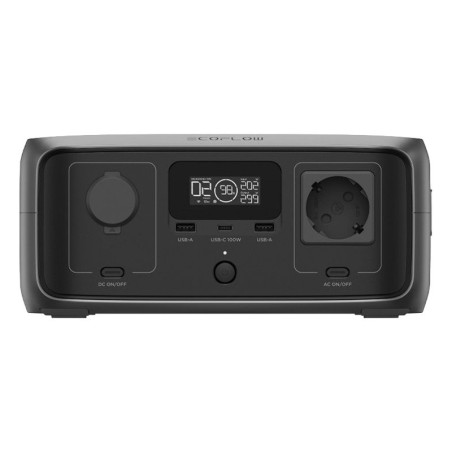 EcoFlow RIVER 3 UPS + Solar 45W Type-C – zestaw