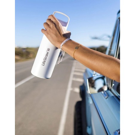 LifeStraw Go 2.0 Steel 0,7 l Aegean Sea