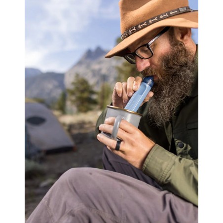 LifeStraw Peak Personal Water Filter Mountain Blue