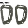 Mil-Tec karabińczyk Olive 2 szt. - zestaw