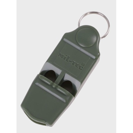 Mil-Tec gwizdek alarmowy No Ball Olive